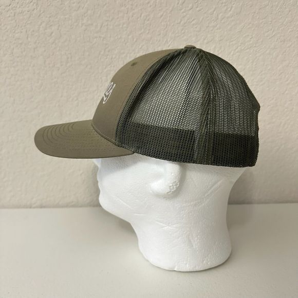NWOT TECOVAS Trucker Hat Snapback in Sage Green - Picture 4 of 9